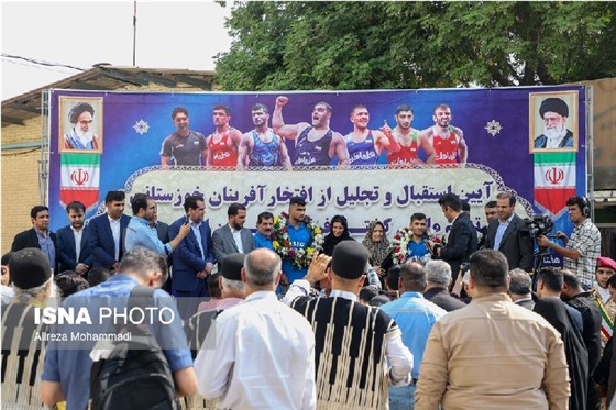 با حضور پرشور مردم خونگرم و قهرمان پرور استان خوزستان (( گزارش تصویری)):